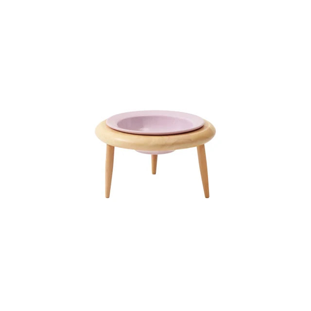 Elevated Ceramic Food Bowl