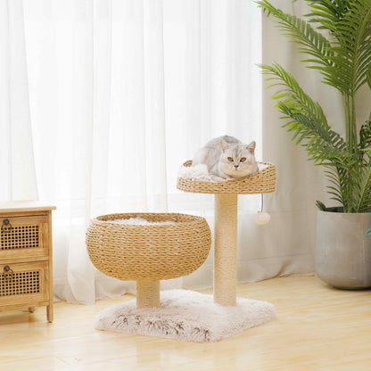 PetPals Mai Handwoven Cat Tree