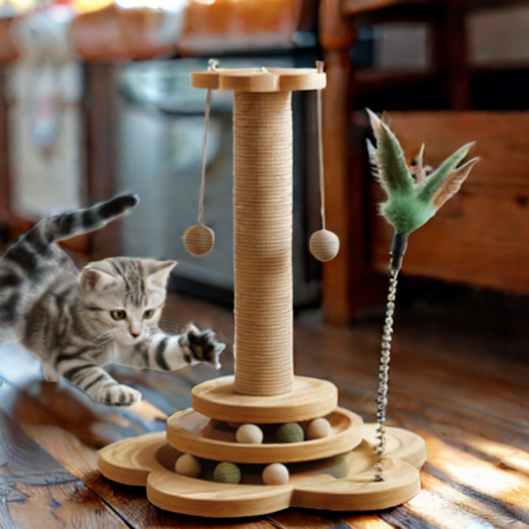 Montessori Style Cat Scratching Post