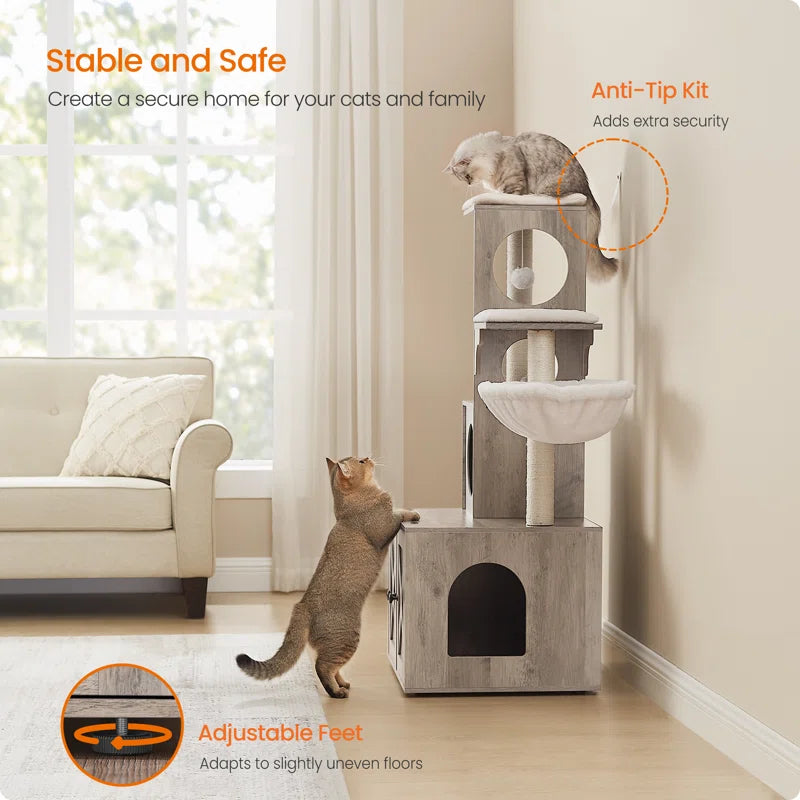 Torreus Cat Tree Barndoor Cat Tree