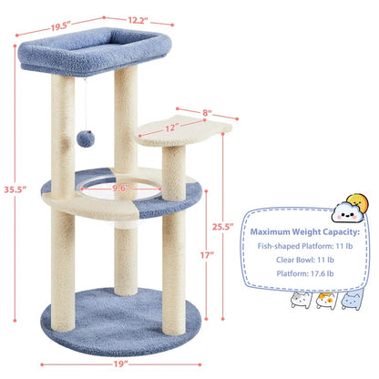 Torreus Cat Tree Gillispie Cat Tree