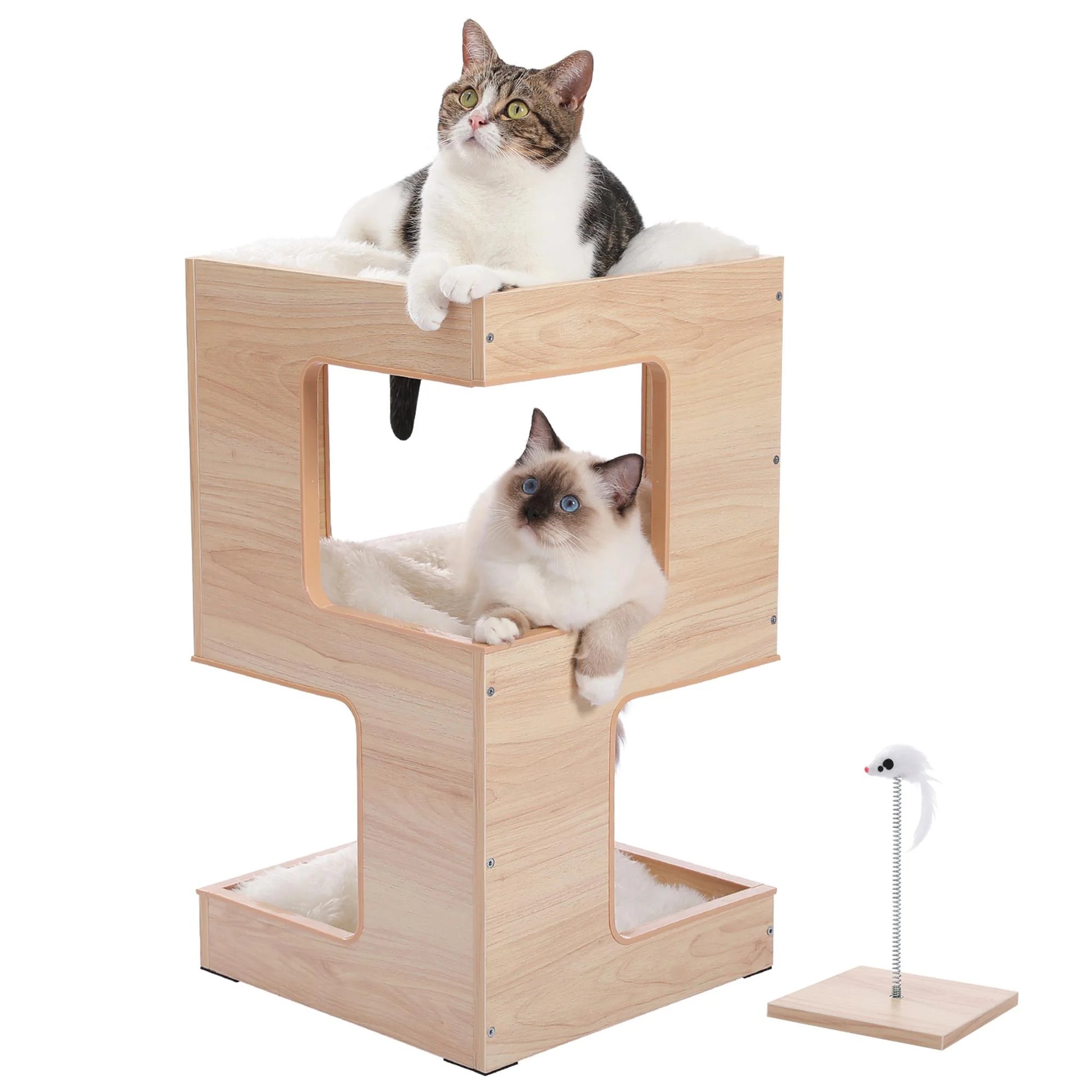 Torreus Cat Tree Dual Bedside Table & Cat Tree Default Title