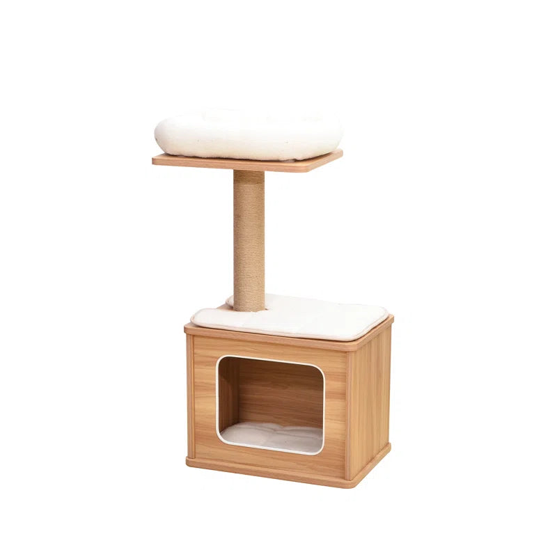 Torreus Cat Tree Minimalistic Cat Hut Default Title