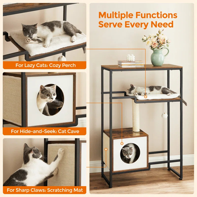 Torreus Cat Tree Bookcase Cat Tree Default Title