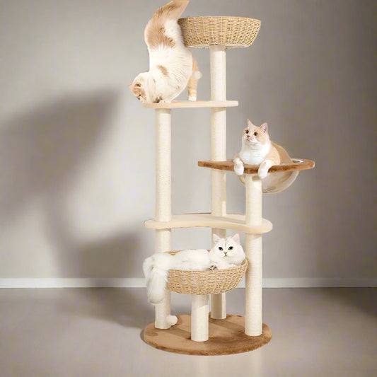 Torreus Cat Tree Donut Basket Cat Tree Default Title